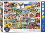 Ucraina - Globetrotter - Puzzle Da 1000 Pezzi - Dimensioni 68X48 Cm