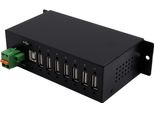 Exsys EX-1179HMVS Hub Di Interfaccia Usb 2.0 Tipo-B 480 Mbit/S Nero (EX-1179HMVS)