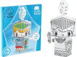 Cube Head Mini "Knight"" Monumi Libro Da Colorare-Pieghevole"