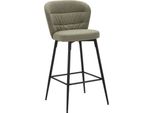 Sgabello Bar Losanna Verde Set 2 Pz Cm 52X59X108
