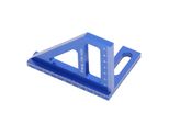 Righello Di Misurazione Dell'angolo 45 90 Gradi Misura Efficiente E Accurata Calibro In Lega Di Alluminio Per La Lavorazione Del Legno