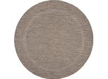 Tappeto Per Esterni Relax Brown 200 Cm Rotondo