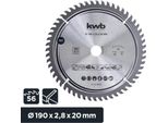 Kwb 586768 Lama Circolare In Metallo Duro 190 X 20 Mm 1 Pz