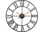 Orologio Da Parete Moderno In Metallo 50 Cm - Ams Modello: 9685B