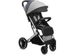 Momi Estelle Plus Light Passeggino Fino A 22 Kg - Valigia Leggera Con Ruote Grandi - Grigio