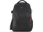 Hama Ohio - Rucksack FüR Kamera - 190 - Polyester - Schwarz / Rot (00121346)