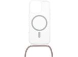 Fixed | Magpure Neck | Back Cover Ze Smyczą | Apple | Iphone 16 Pro | Tpu | Clear, Pink
