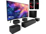 Ultimea 7.1 Soundbar Dolby Atmos Per Tv, Sistema Surround Home Cinema, Poseidon D80 Boom