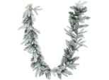 Ghirlanda Di Rami Di Albero Di Natale Innevati, 180 Cm