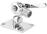 Base A Cricchetto Per Antenna, Base Per Antenna Vhf, Supporto Per Antenna Vhf, Base Per Antenna In Acciaio Inox, Supporto Per Antenna