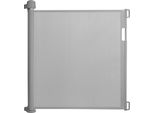 Sessamen-Lp Cancelletto Per Scale Cancelletto Per Porte Estensibile 0-180 Cm Barriere Per Cani Cancelletto Retrattile Per Porte E Scale Per Bambini E Animali Domestici (Grigio, 180 Cm)
