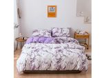 Biancheria Da Letto Marmorizzata, Biancheria Da Letto Confortevole, Set Di Biancheria Da Letto, Set Di Copripiumini, Set Di Copripiumini, Accessori Da Letto