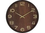 Atmosphera Interior Designer - Uhr Ivana Holz D38Cm