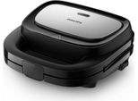 Philips Serie 5000 HD2350/80 Sandwichmaker, Grau, Fenolo-Formaldeide (Pf), 0,75 M, 750 W, 220-240 V, 50-60 Hz