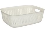 5 Five Simply Smart - Korb "Tila"" 10L Creme Aus Plastik"
