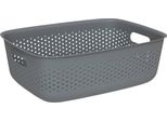 5 Five Simply Smart - Cestino "Tila"" 10L Plastica Grigia"