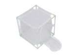 Gabbia Di Osservazione Degli Insetti, Gabbia Di Osservazione Degli Insetti Del Pvc, Habitat Della Farfalla Della Maglia, Gabbia Bianca Della Farfalla, Habitat Riutilizzabile Di Osservazione Degli Insetti, Recinto Dell'alloggio Della Farfalla