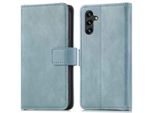 Imoshion Libreria Luxe Per Samsung Galaxy A13 (5G) / A04S - Azzurro