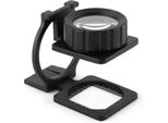 Lente D'ingrandimento Pieghevole, Supporto Pieghevole Della Lente D'ingrandimento, Loupe Pieghevole Della Lente D'ingrandimento, Lente D'ingrandimento Pieghevole Ottica, Tester Pieghevole Della Biancheria, Strumenti Azionati A Mano