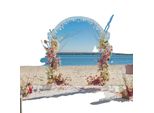 Arco Nuziale, Elegante Design In Metallo, Struttura Stabile, Facile Da Montare, Bianco Latte, Xxl