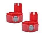 Batteria Makita 14,4V Per Elettroutensili, Capacità 3500Mah / 4000Mah, Compatibile Con Diversi Modelli, 2 Pezzi 4,0 Ah