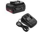 Batteria Agli Ioni Di Litio Da 18 V, Capacità 6,0 Ah, Compatibile Con Gli Utensili Bosch , 1 B 1C