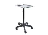 Carrello Da Salone, Regolabile In Altezza Da 64 A 108 Cm, Struttura In Alluminio Resistente, Argento
