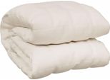 Vidaxl Coperta Pesata Crema Chiaro 152X203 Cm 7 Kg Tessuto