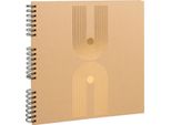 Exacompta 16849E Exacompta Album Fotografico A Spirale Graphik, 320 X 320 Mm, Kraft