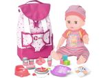 Woopie Royal Set Di Bambole Babysitter Con Accessori 19 El.