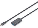 Digitus DA-73110 Digitus VerläNgerungskabel USB-C->USB-A St./Bu. 5G 5,00M