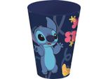 Disney, Tazza Da 430 Ml Per Bambini Stitch Collection Palms, Blu