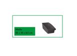 Novaliv 4X Organizzatore Di Medicinali Piccolo Armadietto Per Medicinali - 25 X 12 Cm Grigio Antrazite Con Divisorio Scatola Per Medicinali Contenitore Per Pillole Scatola Per Cerotti Scatola Per Medicinali Contenitore Per Bende Contenitore Per Vitamine