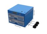 Incubatrice Per Uova, Girauova Automatico, Controllo Della Temperatura Regolabile, Blu