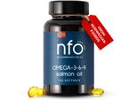 Nfo Omega 3-6-9 Capsule Di Olio Di Salmone - Omega-3, Epa, Dha, Dpa Per La Salute Del Cuore E Del Cervello [120 Softgel]