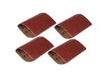 Nastri Abrasivi Graphite 100 X 76 Mm Set Di Nastri Abrasivi 4 X Ciascuno Per Levigatrice Satinatrice | Grana 60