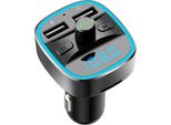 Auto Fm Trasmettitore Mp3 Lettore Bluetooth 5.0 Ricevitore Dual Usb Charger U Disk Play Blu