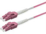 Roline Lwl-Kabel Duplex 50/125µM OM4, Lc/Lc, Uniboot, Violett, 1 M