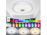 Wifi Led Bluetooth Play Music Plafoniera Intelligente Dimmerabile App Intelligent Voice Remote Rgb Funziona Con Alexa Google Home