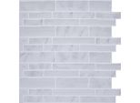 Adesivo Murale 3D Cucina Piastrelle Bagno Autoadesivo Copertura Soffitto Adesivo 12X12' - B