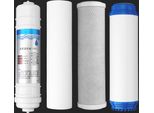 4Pcs Sostituzione Del Filtro Dell'acqua Set Di Sistemi Di Osmosi Inversa Depuratore D'acqua Set