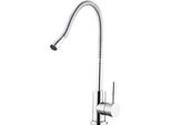 Rubinetto Per Lavello In Acciaio Inox Rubinetto Moderno Cromato Per Lavabo Monocomando