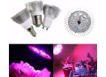 8W Fiore Pianta Idroponica Spettro Completo Crescere Luce Led Lampadina Crescere Lampadina - E27