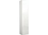 Dmora Armadio Multiuso 1 Anta Bassiano 35X190H Cm Bianco, Un'anta 10 Vani Italy