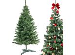Creative Home Albero Di Natale Artificiale 220 Cm | Albero Realistico | Decorazione Natalizia Pieghevole | Rami Densi Verde Profondo Con Base Stabile