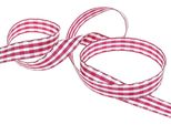Nastro Regalo A Quadretti Viola 15 Mm X 20 M - Nastro Decorativo Per Confezioni Regalo E Decorazioni