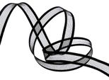 Nastro Decorativo In Raso Nero 15Cm X 25M Nastro Regalo