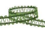 Nastro Di Iuta Verde 15Mm 15M - Nastro Regalo Naturale Per Decorazione, Primavera, Estate, Autunno