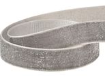 Nastro Di Velluto Scintillante Nastro Decorativo Grigio Argento 20Mm 10M Nastro Regalo Decorazione Festa Matrimonio