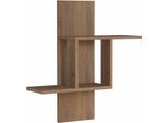 Dmora Mensola Aviano 20X64X70H Cm Marrone Quercia, 3 Ripiani